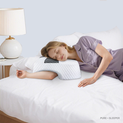 The Arm Relief Pillow - designed for sleepers who wake up sore