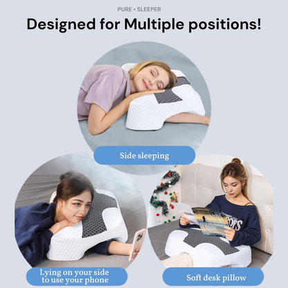 The Arm Relief Pillow - designed for sleepers who wake up sore